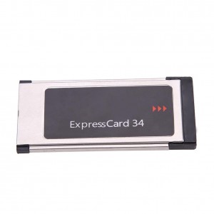 CARD READER pe slot EXPRESS CARD 34mm, Win, Linux, Osx, SANXI
